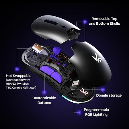 Kreo Wireless Gaming Mouse Chimera - Image 4